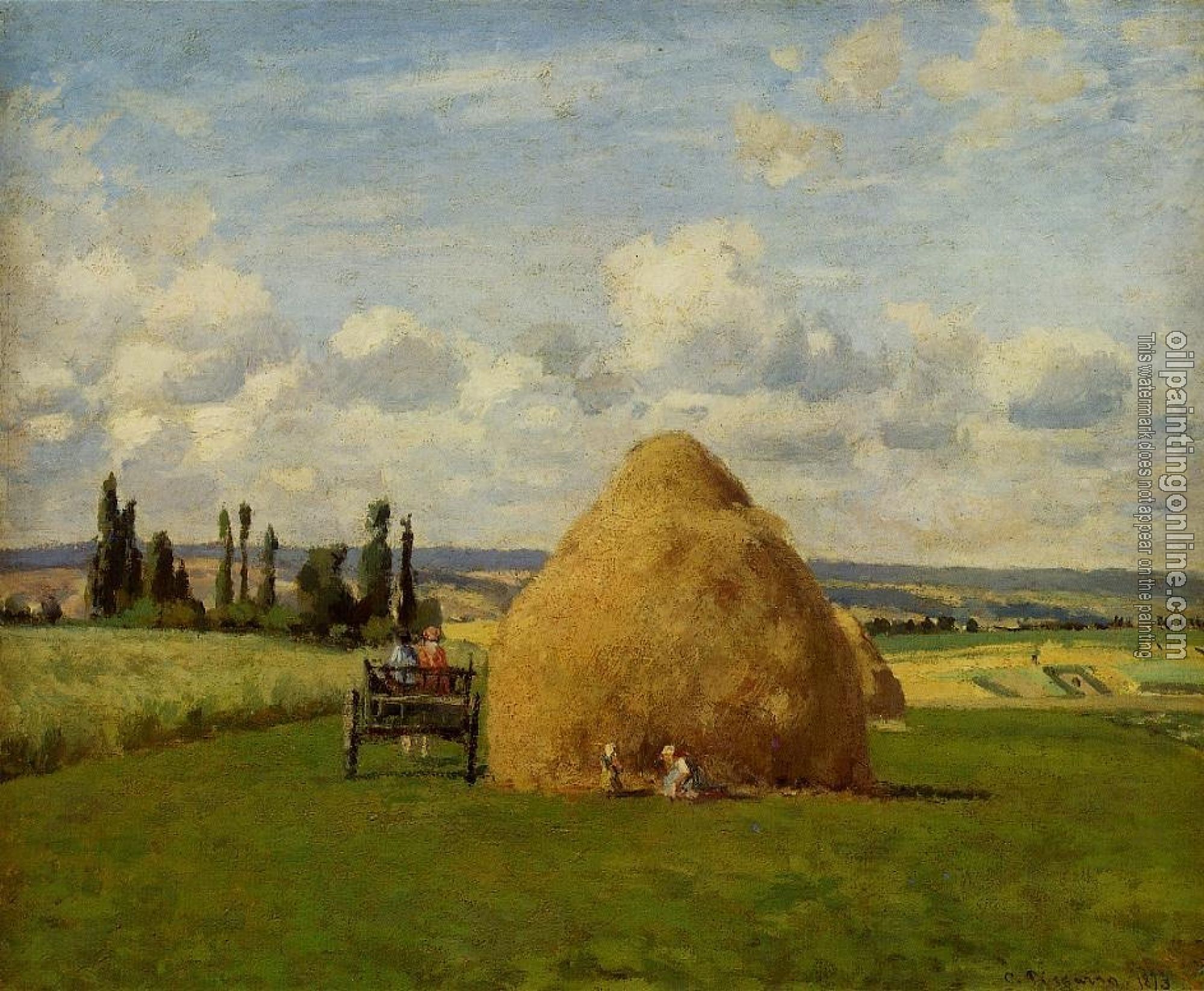 Pissarro, Camille - Haystack, Pontoise